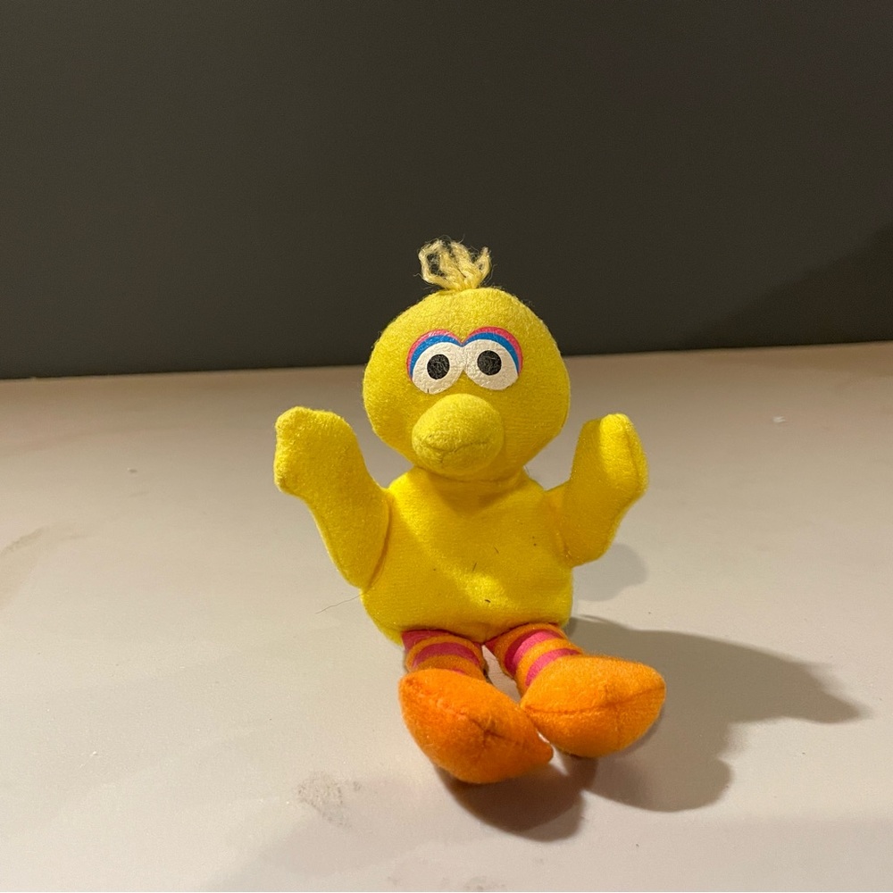 Tyco Sesame Street Beans BIG BIRD Bean Bag Vintage 1997